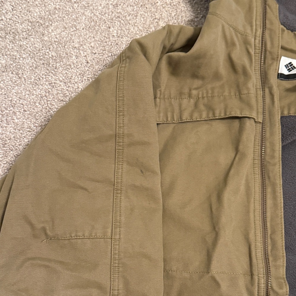Columbia Men's Khaki Hooded Jacket - Picture 10 of 10